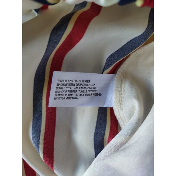 Future Collective Reese Blutstein Striped Pants XL Recycled Polyester, NWT - Picture 4 of 7